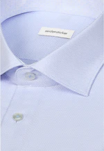 Comfort Business Hemd Struktur in Hellblau |  Seidensticker Onlineshop