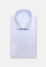 Comfort Business Hemd Struktur in Hellblau |  Seidensticker Onlineshop