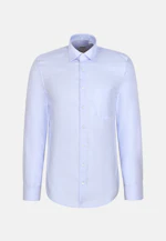 Comfort Business Hemd Struktur in Hellblau |  Seidensticker Onlineshop