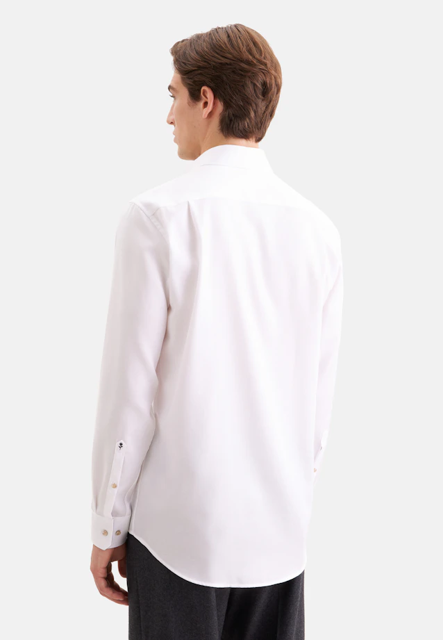 Comfort Business shirt Structure in Weiß |  Seidensticker Onlineshop