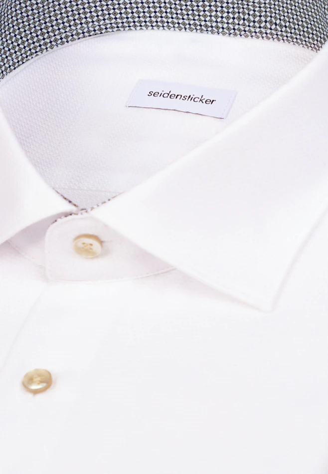 Comfort Business shirt Structure in Weiß | Seidensticker online shop