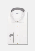 Comfort Business Hemd Struktur in Weiß |  Seidensticker Onlineshop