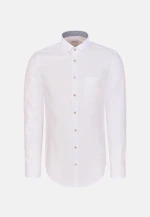 Comfort Business shirt Structure in Weiß |  Seidensticker Onlineshop