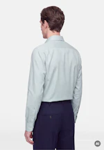 Comfort Business Hemd Struktur in Grün |  Seidensticker Onlineshop