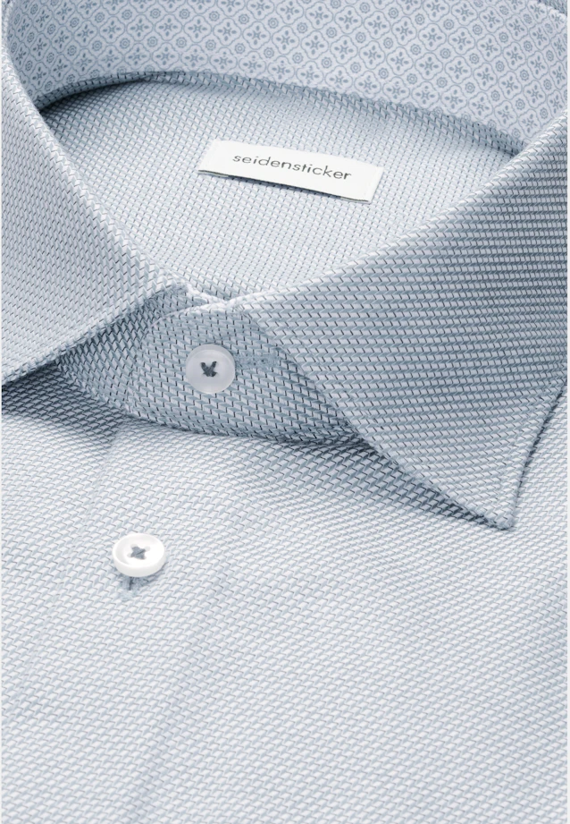 Comfort Chemise d'affaires Structure in Vert |  Seidensticker Onlineshop