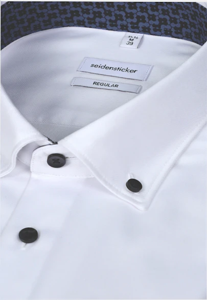Regular Business Hemd Uni in Weiß |  Seidensticker Onlineshop