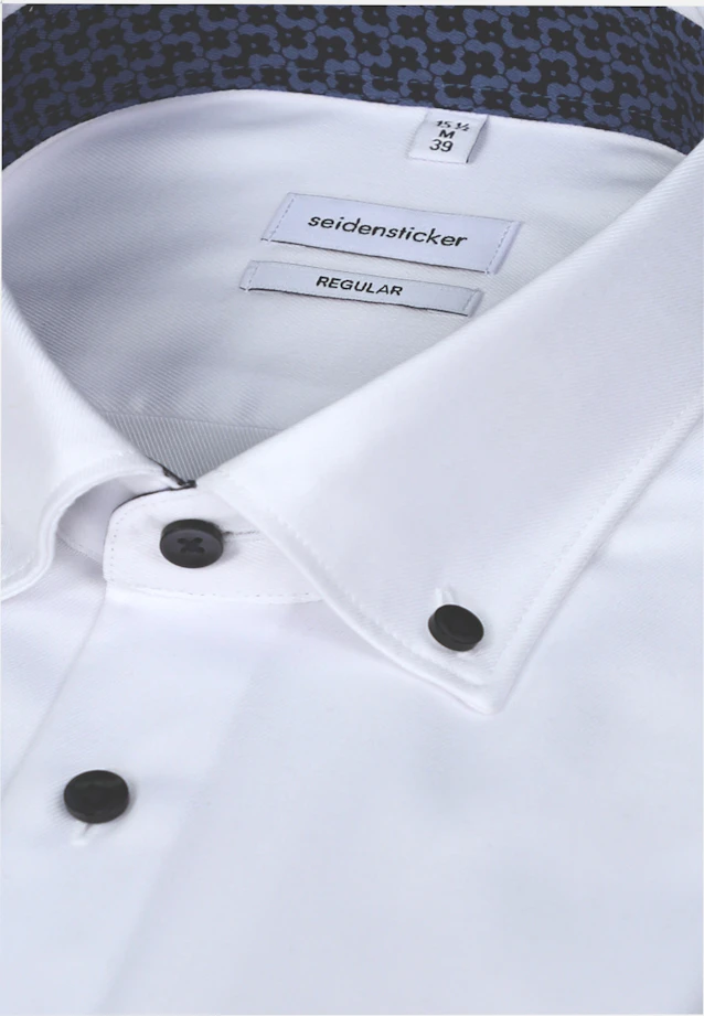 Regular Business Hemd Uni in Weiß |  Seidensticker Onlineshop