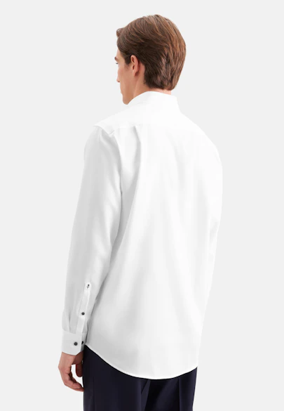 Regular Business shirt Uni in Weiß |  Seidensticker Onlineshop