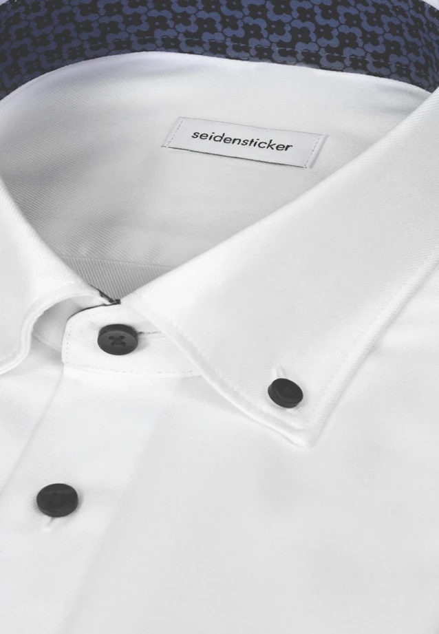 Regular Business shirt Uni in Weiß |  Seidensticker Onlineshop