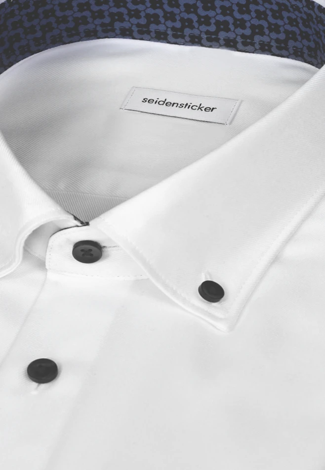 Regular Business shirt Uni in Weiß | Seidensticker online shop