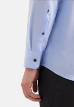 Regular Business shirt Uni in Mittelblau |  Seidensticker Onlineshop