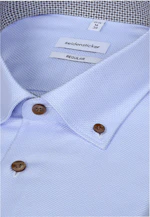 Regular Business Hemd Struktur in Hellblau |  Seidensticker Onlineshop