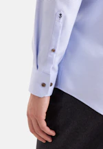 Regular Chemise d'affaires Structure in Bleu Clair |  Seidensticker Onlineshop