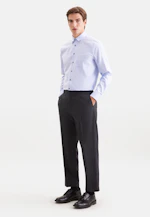 Regular Chemise d'affaires Structure in Bleu Clair |  Seidensticker Onlineshop