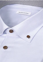 Regular Chemise d'affaires Structure in Bleu Clair |  Seidensticker Onlineshop