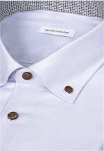 Regular Chemise d'affaires Structure in Bleu Clair |  Seidensticker Onlineshop
