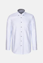 Regular Chemise d'affaires Structure in Bleu Clair |  Seidensticker Onlineshop