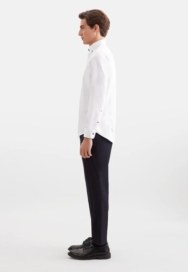 Slim Business shirt Uni in Weiß |  Seidensticker Onlineshop