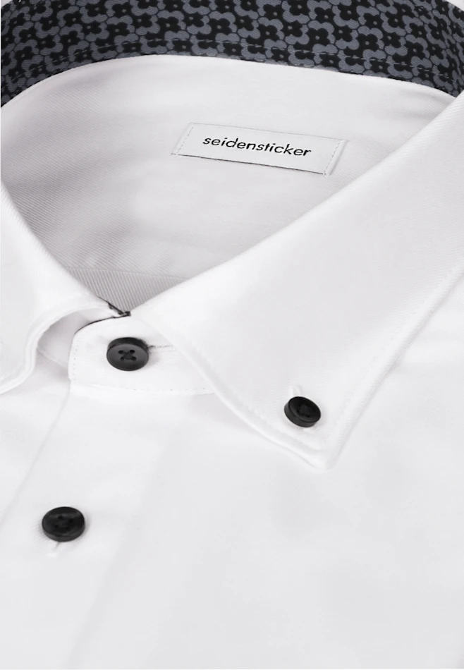 Slim Business shirt Uni in Weiß | Seidensticker online shop