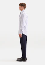 Regular Business shirt Check in Mittelblau |  Seidensticker Onlineshop