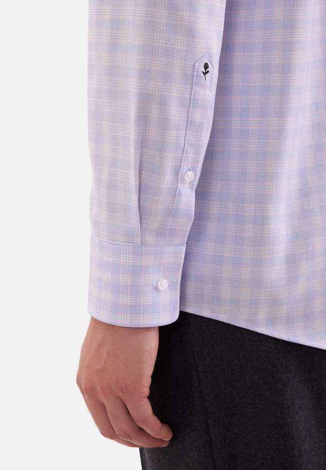 Regular Business Hemd Karo in Rosa |  Seidensticker Onlineshop