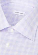 Regular Business Hemd Karo in Rosa |  Seidensticker Onlineshop