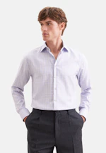 Regular Business shirt Check in Beige |  Seidensticker Onlineshop
