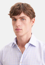 Regular Business shirt Check in Beige |  Seidensticker Onlineshop