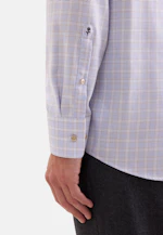 Regular Business shirt Check in Beige |  Seidensticker Onlineshop
