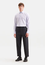 Regular Business shirt Check in Beige |  Seidensticker Onlineshop