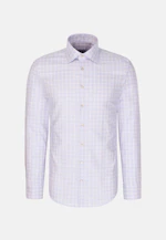 Regular Business shirt Check in Beige |  Seidensticker Onlineshop