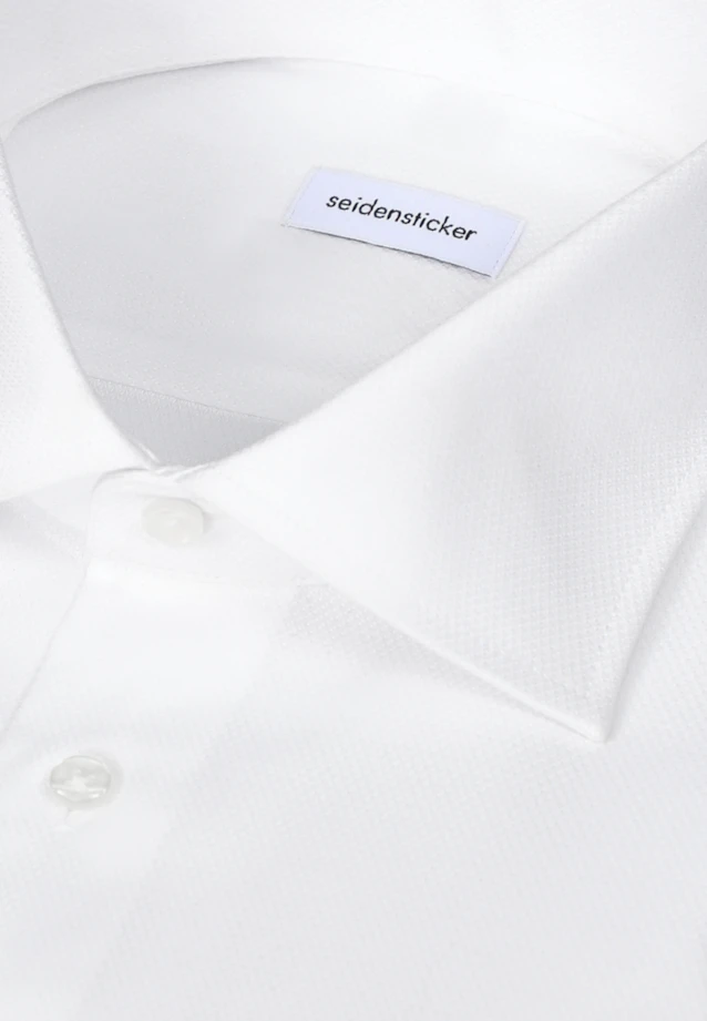 Regular Business Hemd Struktur in Weiß |  Seidensticker Onlineshop