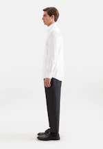 Regular Business shirt Structure in Weiß |  Seidensticker Onlineshop