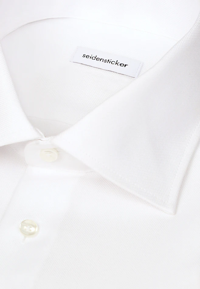 Regular Business shirt Structure in Weiß | Seidensticker online shop