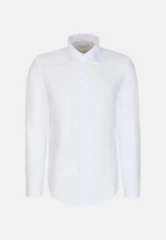 Regular Business shirt Structure in Weiß |  Seidensticker Onlineshop
