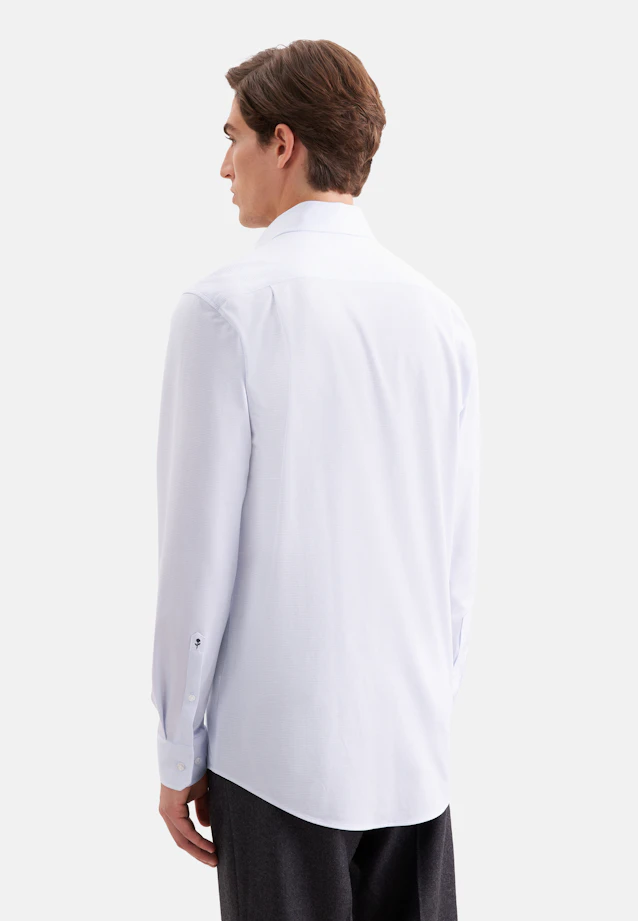 Regular Performance-Hemd Struktur in Hellblau |  Seidensticker Onlineshop