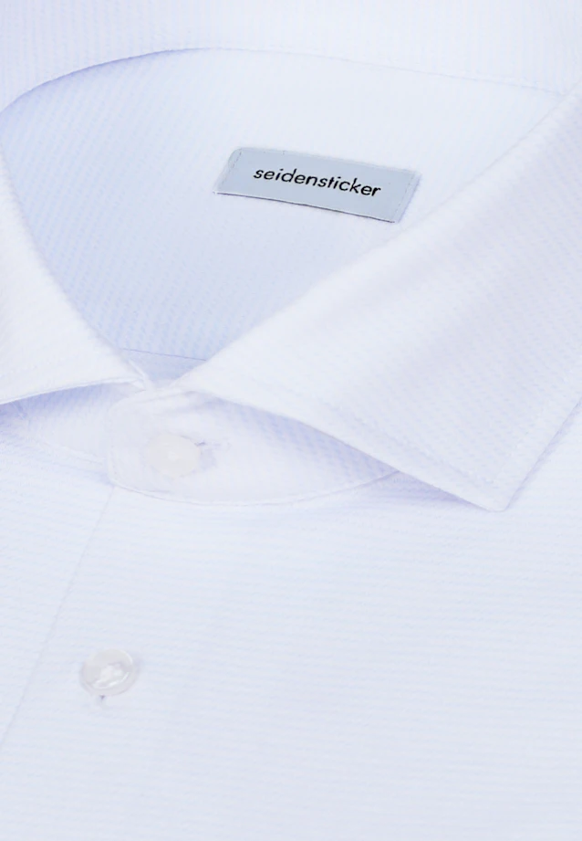 Regular Performance-Hemd Struktur in Hellblau |  Seidensticker Onlineshop