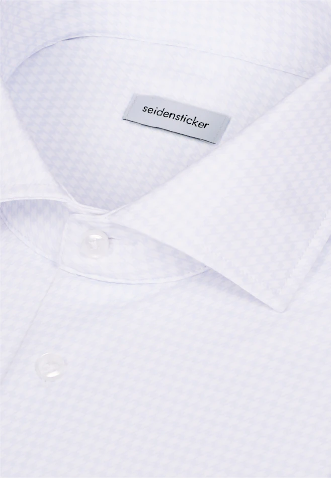 Regular Performance-Hemd Druck in Hellblau | Seidensticker Onlineshop