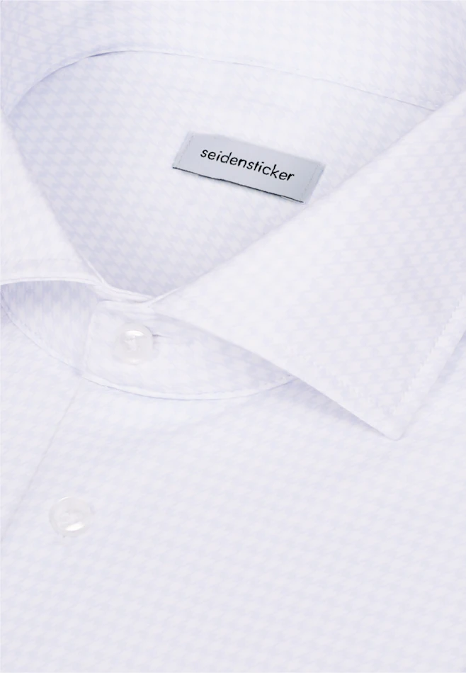 Regular Chemise Performance Imprimé dans Bleu Clair | Boutique en ligne Seidensticker