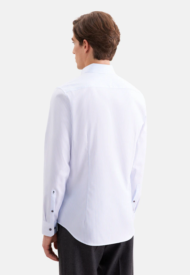 Slim Business Hemd Gestreift in Hellblau |  Seidensticker Onlineshop