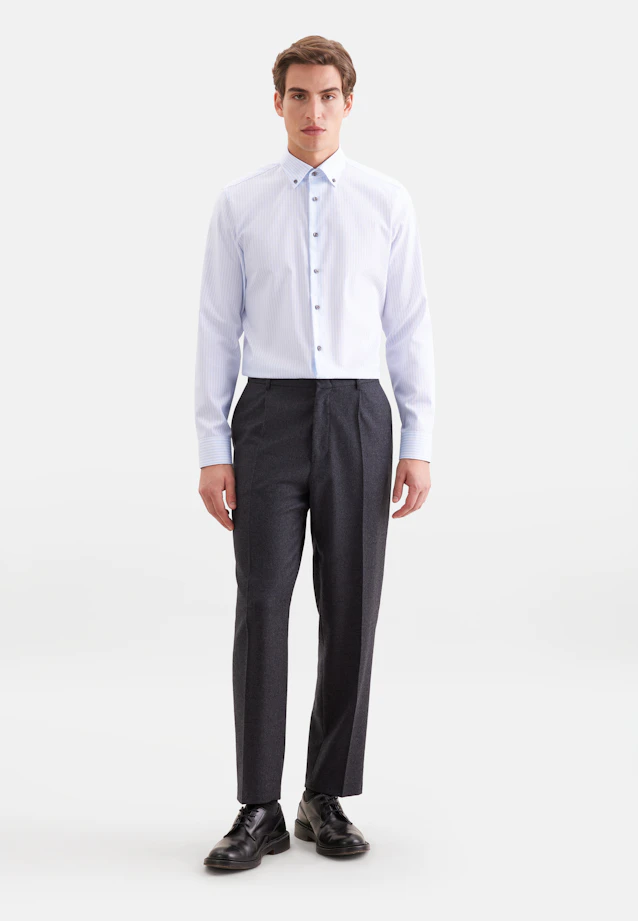 Slim Business shirt Stripes in Hellblau |  Seidensticker Onlineshop