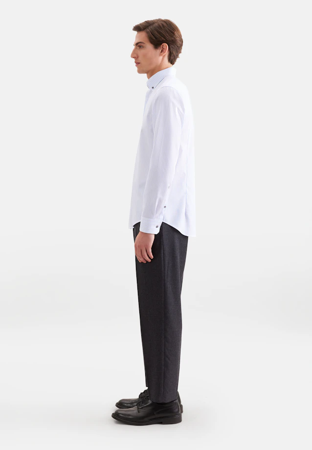 Slim Business shirt Stripes in Hellblau |  Seidensticker Onlineshop