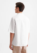 Regular Resort shirt Uni in Weiß |  Seidensticker Onlineshop