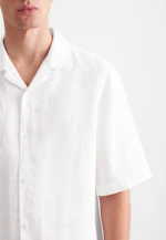Regular Resort shirt Uni in Weiß |  Seidensticker Onlineshop