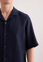 Regular Resort Hemd Uni in Dunkelblau |  Seidensticker Onlineshop