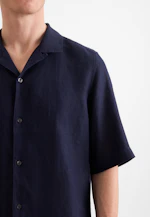 Regular Resort shirt Uni in Dunkelblau |  Seidensticker Onlineshop