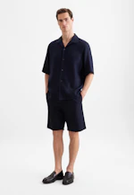 Regular Resort shirt Uni in Dunkelblau |  Seidensticker Onlineshop