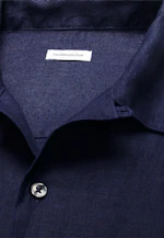 Regular Resort shirt Uni in Dunkelblau |  Seidensticker Onlineshop