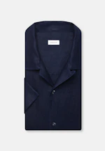 Regular Resort Hemd Uni in Dunkelblau |  Seidensticker Onlineshop