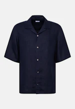 Regular Resort Hemd Uni in Dunkelblau |  Seidensticker Onlineshop